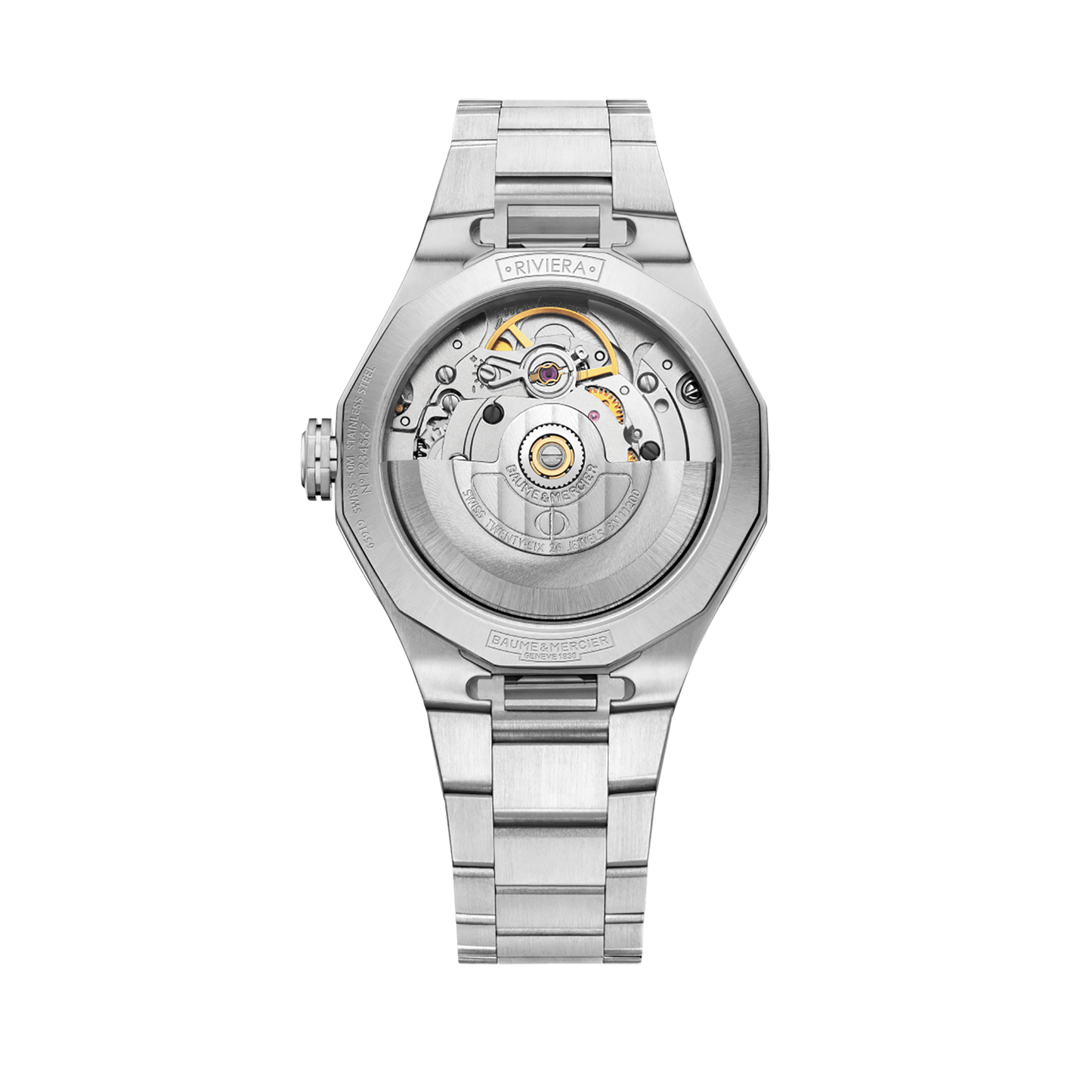 Baume & Mercier Riviera Automatic, Date Display Women's Watch 33mm